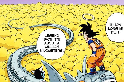 Goku on the snake way